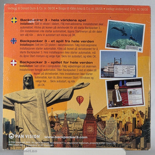 Backpacker 3 (Demo). PC.