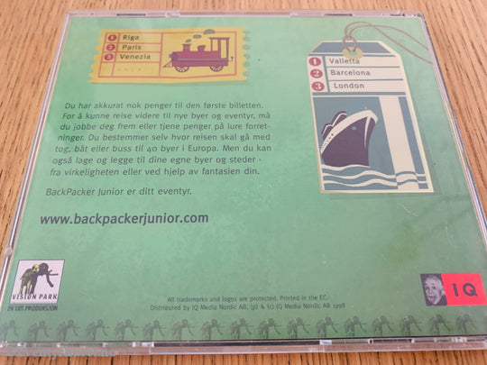 Backpacker Junior. PC-spill.