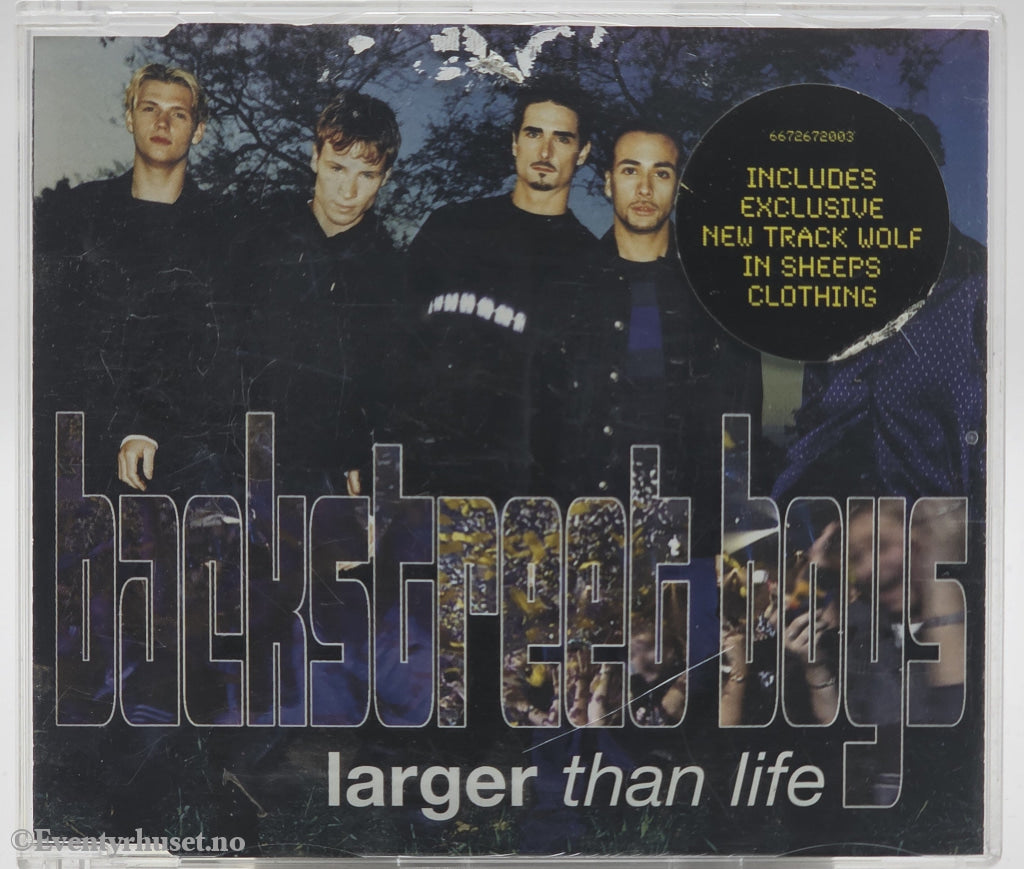 Backstreet Boys. 1999. Larger Than Life. CD singel