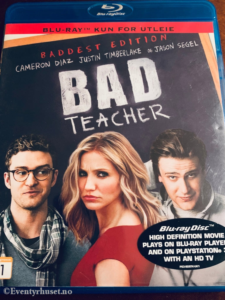Bad Teacher. 2011. Blu-Ray Leiefilm. Blu-Ray Disc