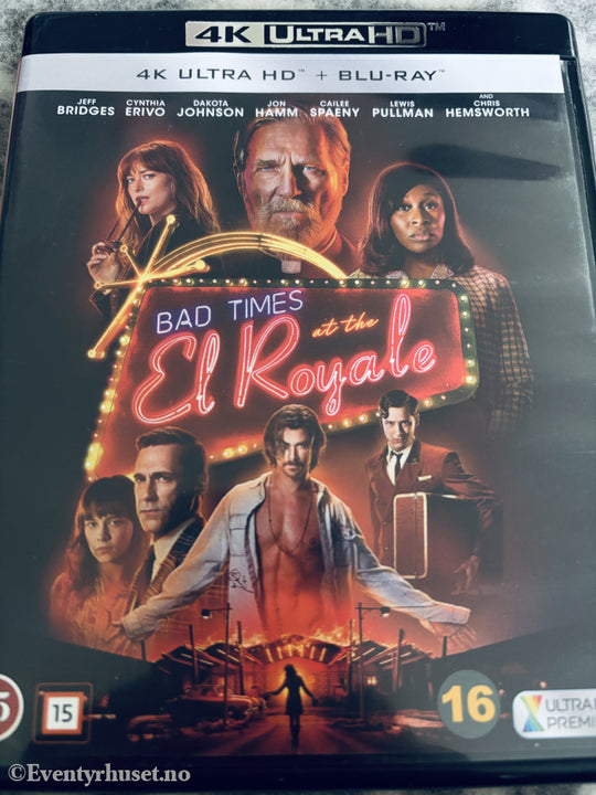 Bad Times at the El Royale. 2018. 4K Ultra HD + Blu-ray.