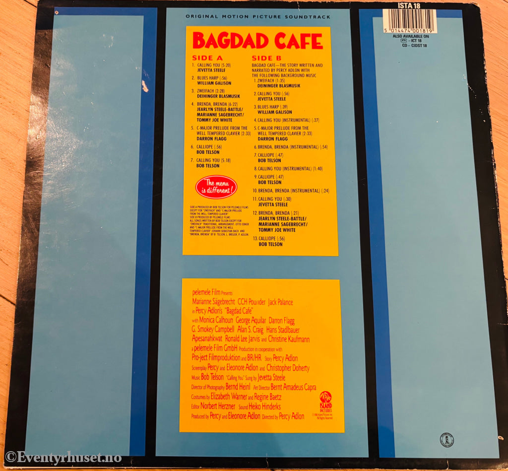 Bagdad Cafe LP.