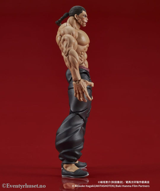 Baki Hanma Digaction Action Figure Retsu Kaioh 7 cm Manga & Anime
