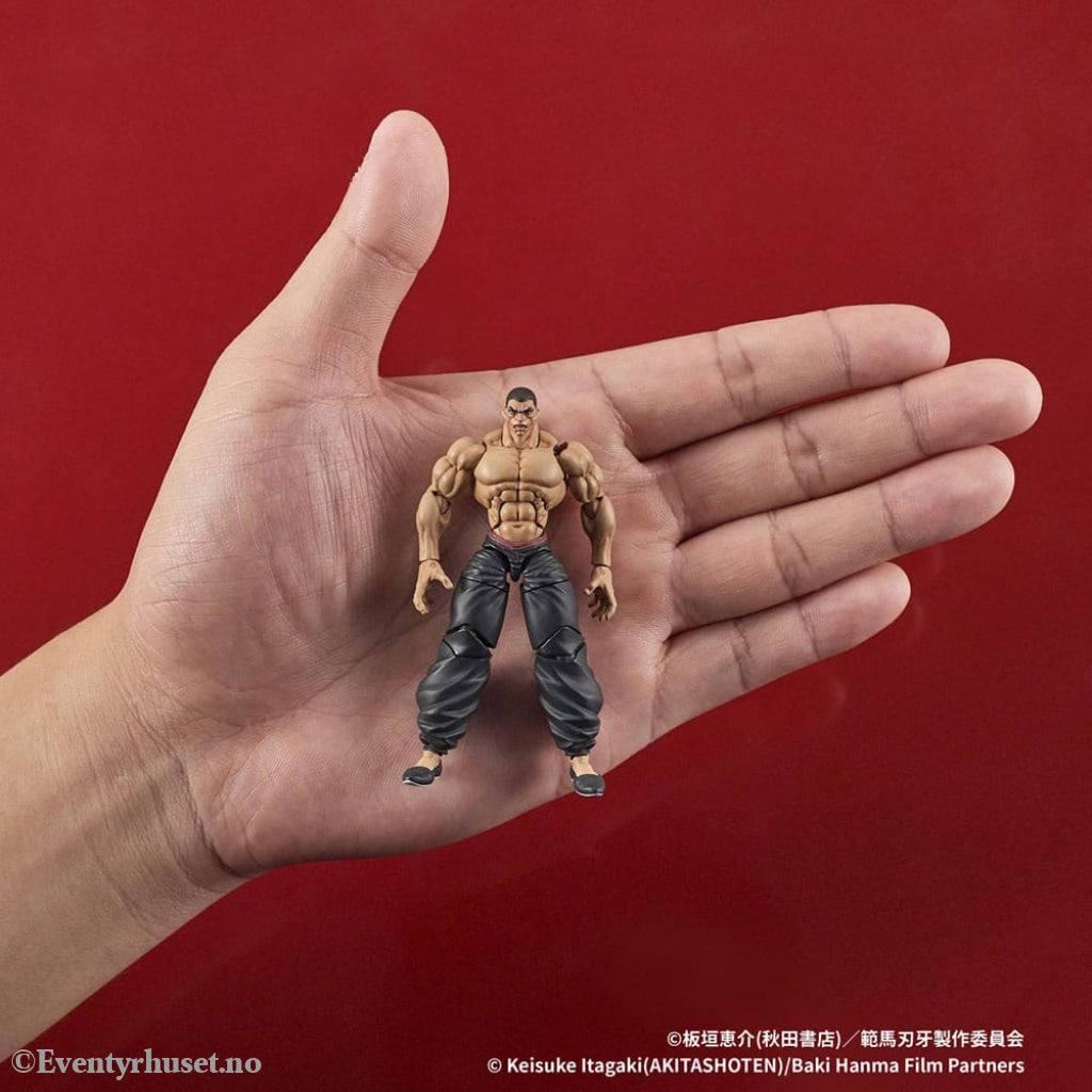 Baki Hanma Digaction Action Figure Retsu Kaioh 7 cm Manga & Anime