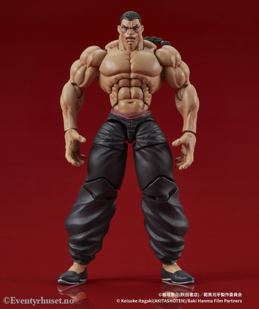 Baki Hanma Digaction Action Figure Retsu Kaioh 7 cm Manga & Anime