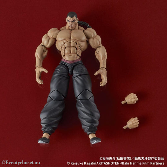 Baki Hanma Digaction Action Figure Retsu Kaioh 7 cm Manga & Anime