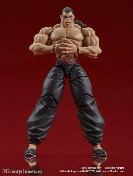 Baki Hanma Digaction Action Figure Retsu Kaioh 7 cm Manga & Anime