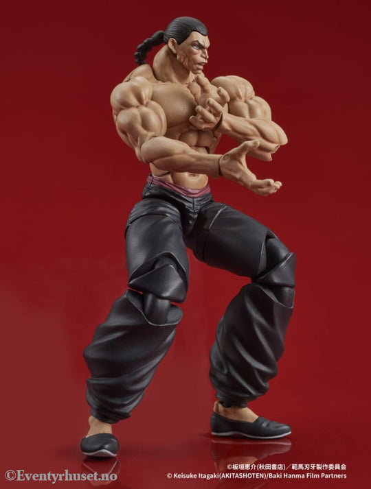 Baki Hanma Digaction Action Figure Retsu Kaioh 7 cm Manga & Anime