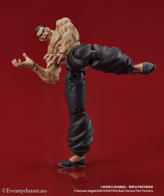 Baki Hanma Digaction Action Figure Retsu Kaioh 7 cm Manga & Anime