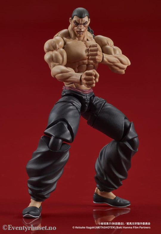 Baki Hanma Digaction Action Figure Retsu Kaioh 7 cm Manga & Anime