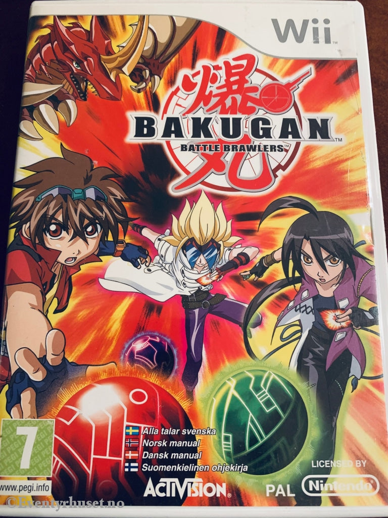 Bakugan - Battle Brawlers. Nintendo Wii. Wii