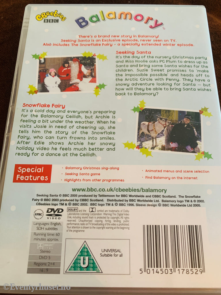 Balamory - Seeking Santa (BBC). Solgt i Norge! DVD