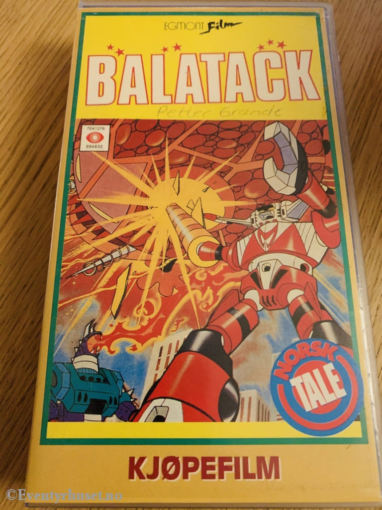 Balatack. 1985. Vhs. Vhs