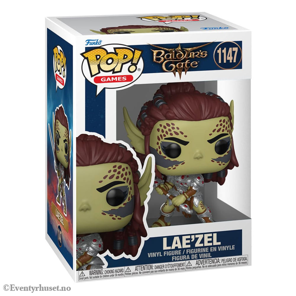 Baldur’s Gate 3 POP! Games Vinyl Figure Lae’zel w/Sword 9 cm Collectibles