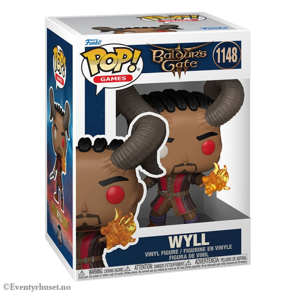 Baldur’s Gate 3 POP! Games Vinyl Figure Wyll 9 cm Collectibles