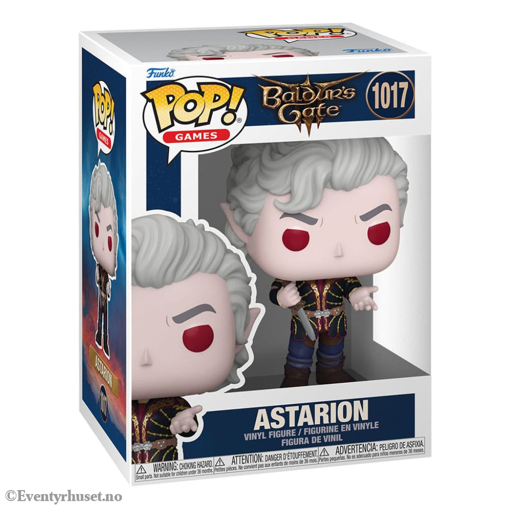 Baldur’s Gate POP! TV Vinyl Figures Astarion w/CH 9 cm Assortment (6) Collectibles
