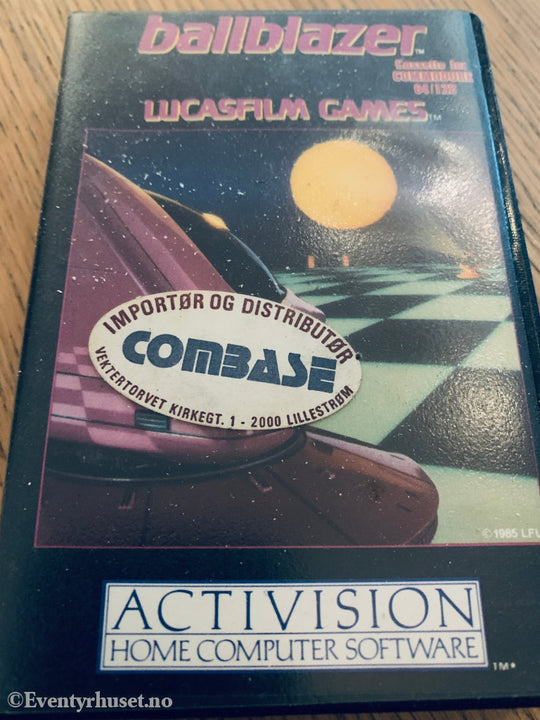 Ballblazer (1985). Commodore 64 (C64) spill solgt i Norge! Commodore 64/136