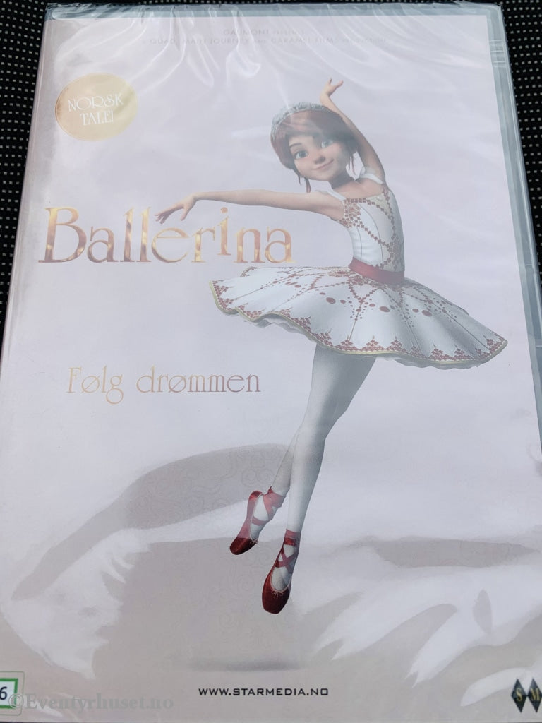 Ballerina - Følg Drømmen. Dvd Ny I Plast!