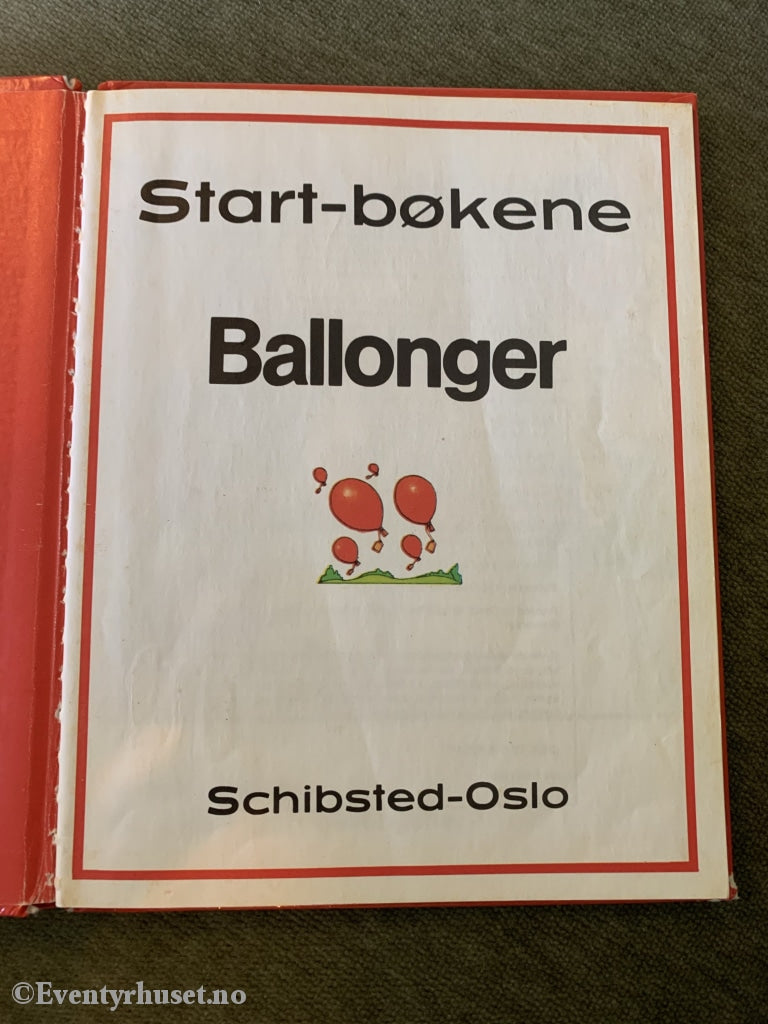 Ballonger (Start-Bøkene). 1975. Fortelling