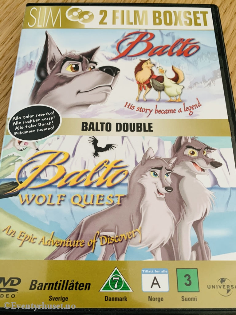 Balto. Dvd Samleboks.