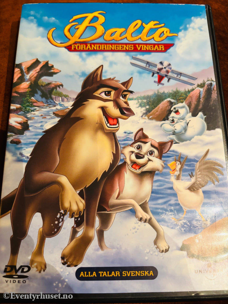 Balto – Förändringens vingar. DVD. Svensk utgave.