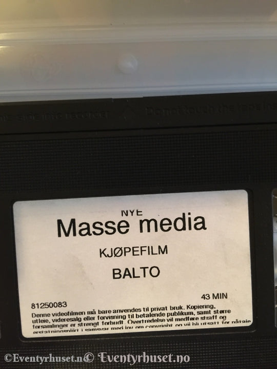 Balto. Vhs. Vhs