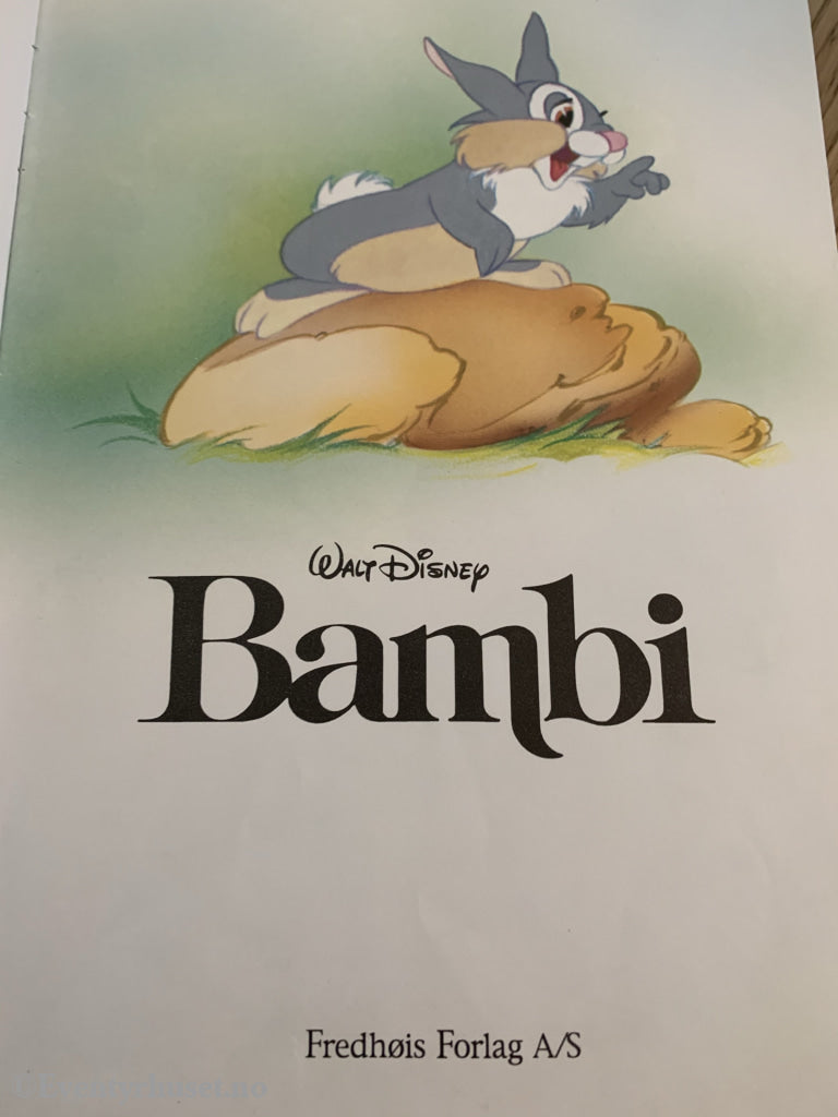 Bambi. 1993/97. Fortelling