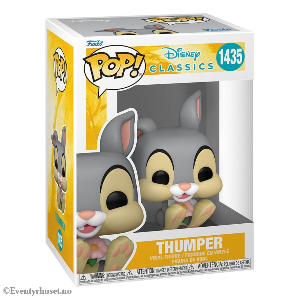 Bambi 80th Anniversary POP! Disney Vinyl Figure Thumper 9 cm Collectibles
