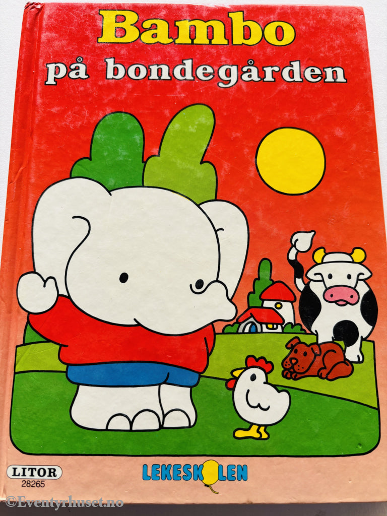 Bambo på bondegården. 1985. Barnebok.