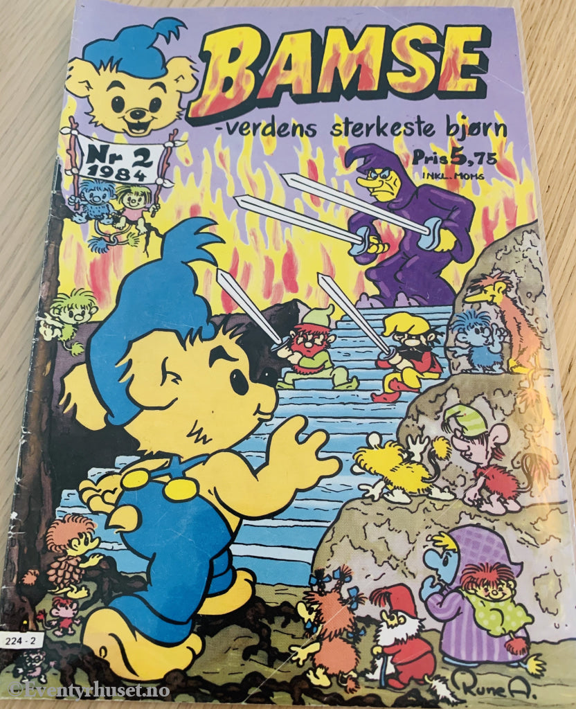 Bamse. 02/1984. Tegneserieblad