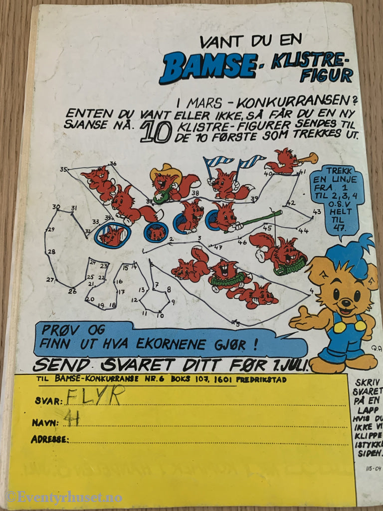 Bamse. 06/1983. Tegneserieblad