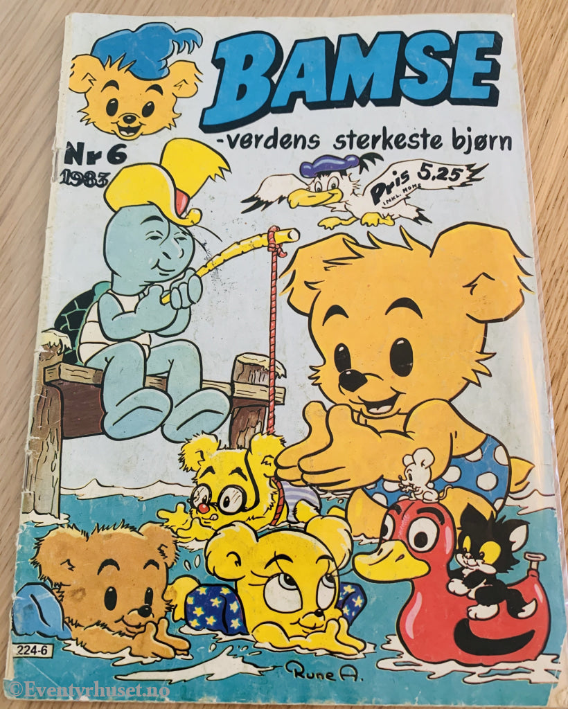 Bamse. 06/1983. Tegneserieblad