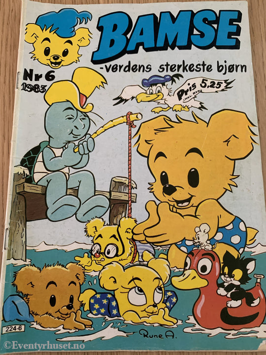 Bamse. 06/1983. Tegneserieblad