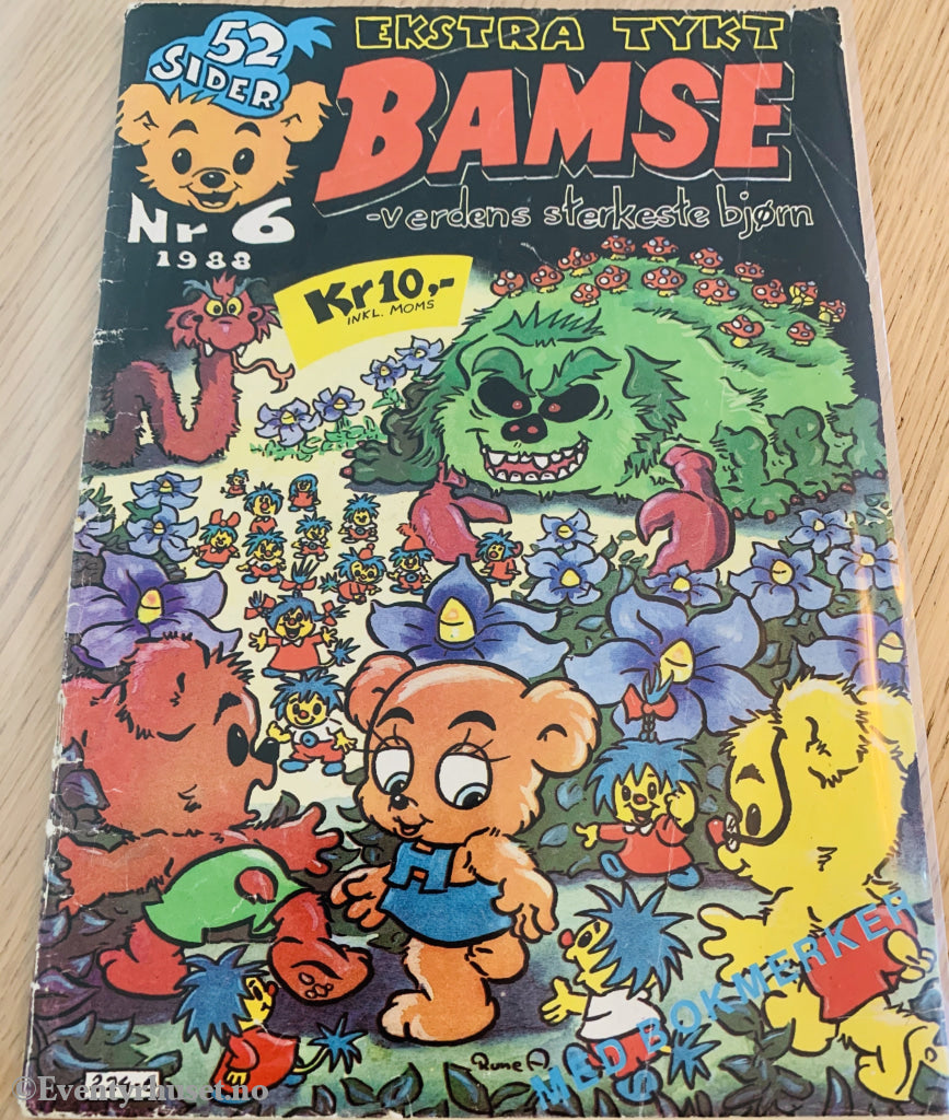 Bamse. 06/1988. Tegneserieblad