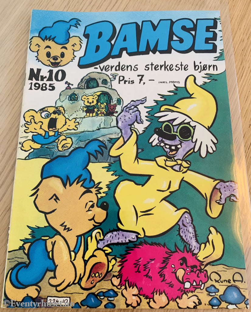 Bamse. 10/1985. Tegneserieblad