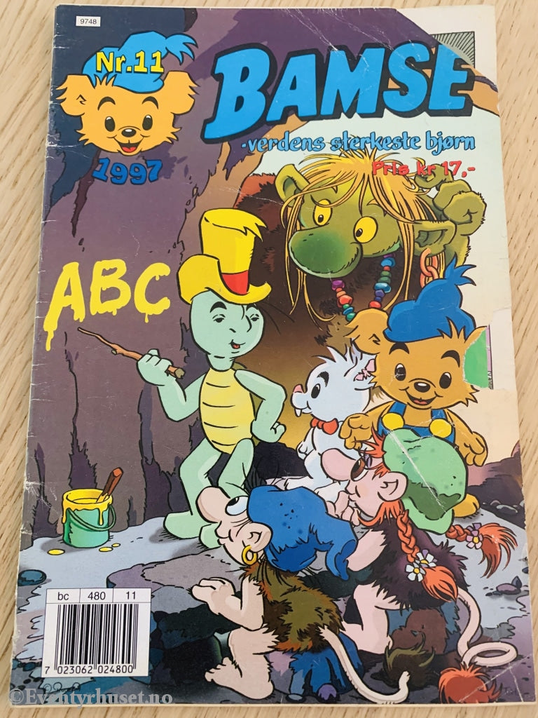 Bamse. 11/1997. Tegneserieblad