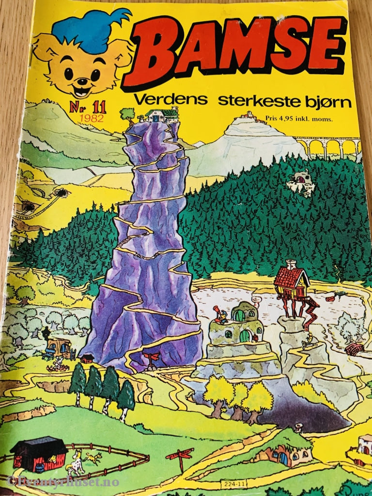 Bamse. 1982/11. Tegneserieblad