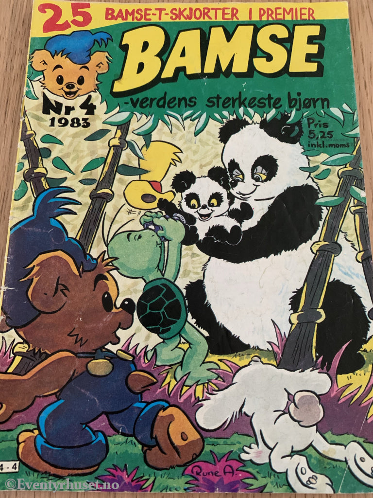 Bamse. 1983/04. Tegneserieblad