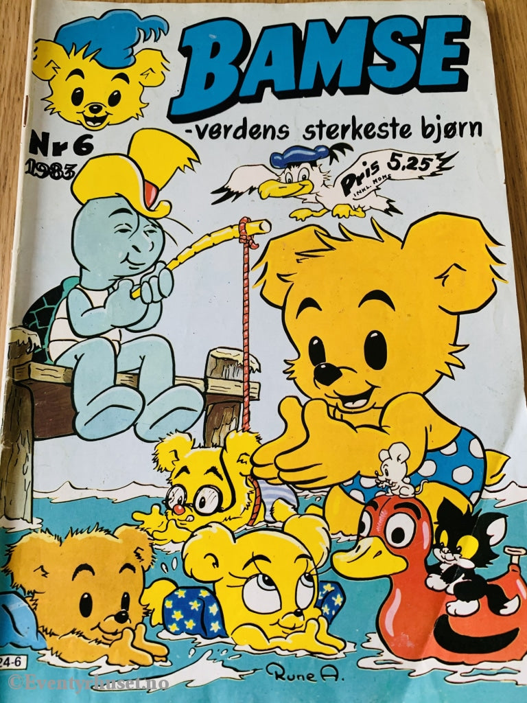 Bamse. 1983/06. Tegneserieblad