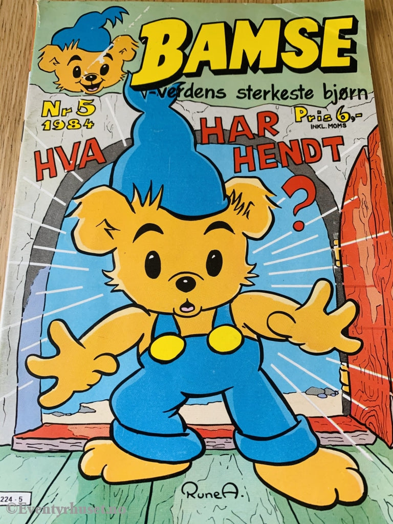 Bamse. 1984/05. Tegneserieblad