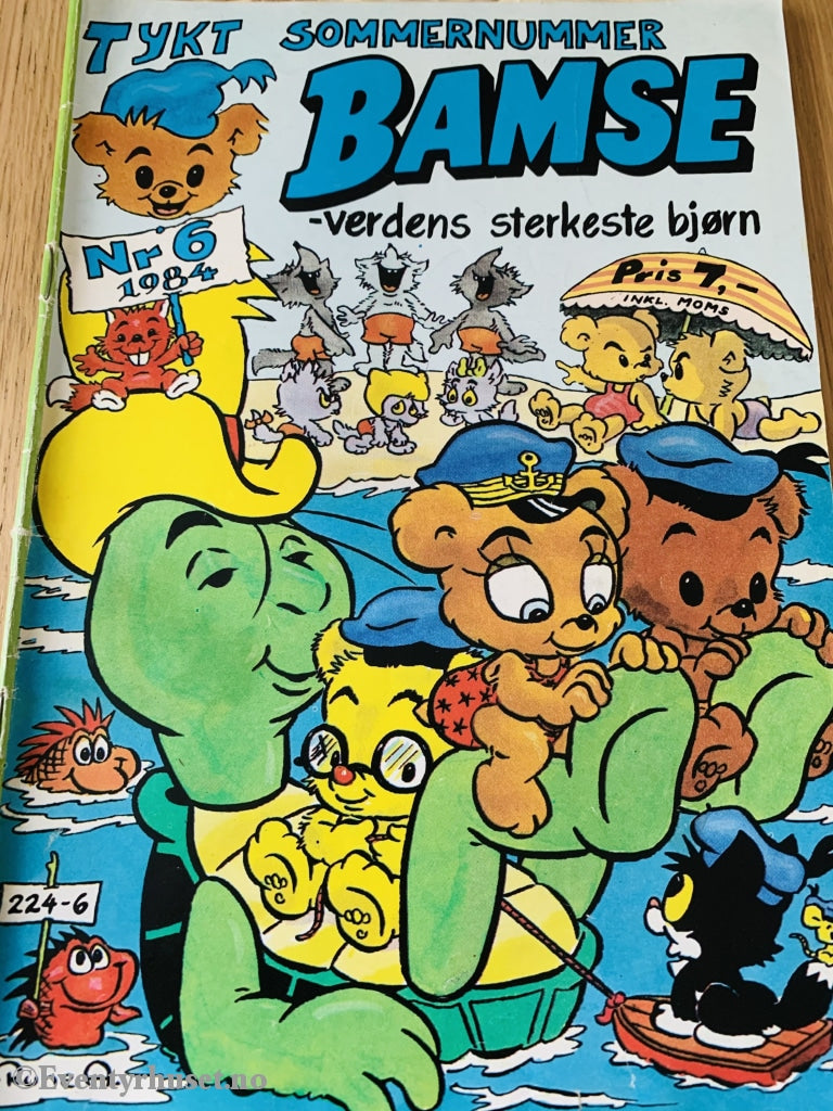 Bamse. 1984/06. Tegneserieblad