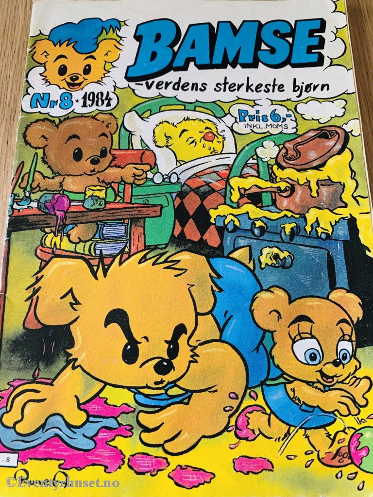 Bamse. 1984/08. Tegneserieblad