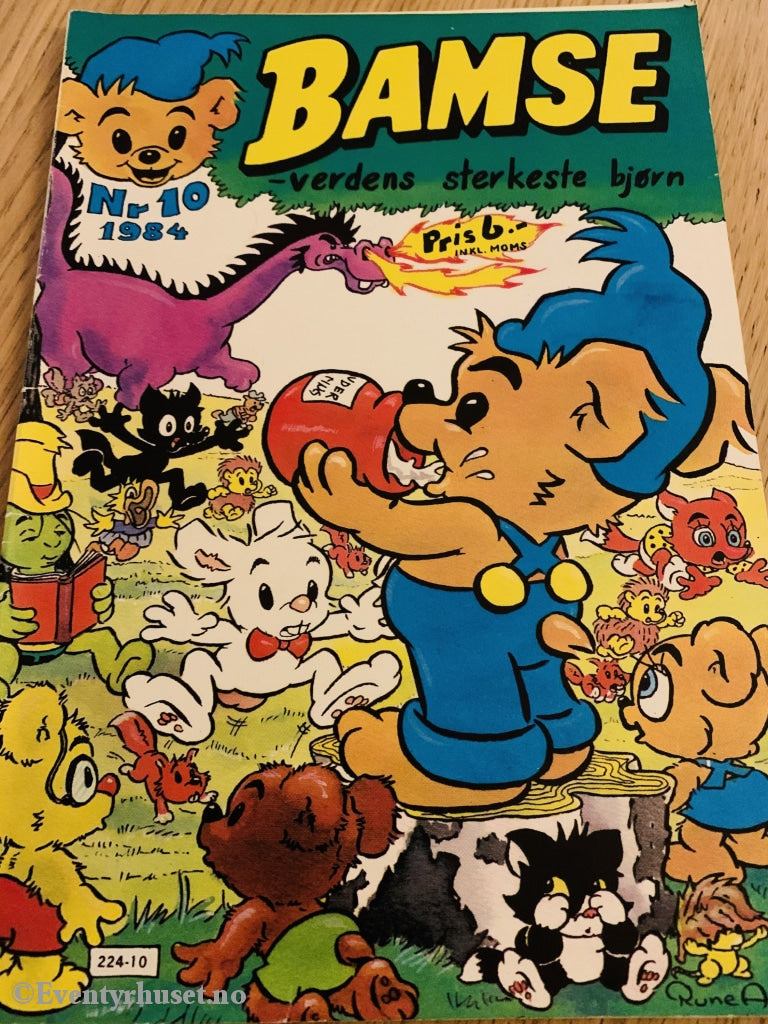 Bamse. 1984/10. Tegneserieblad