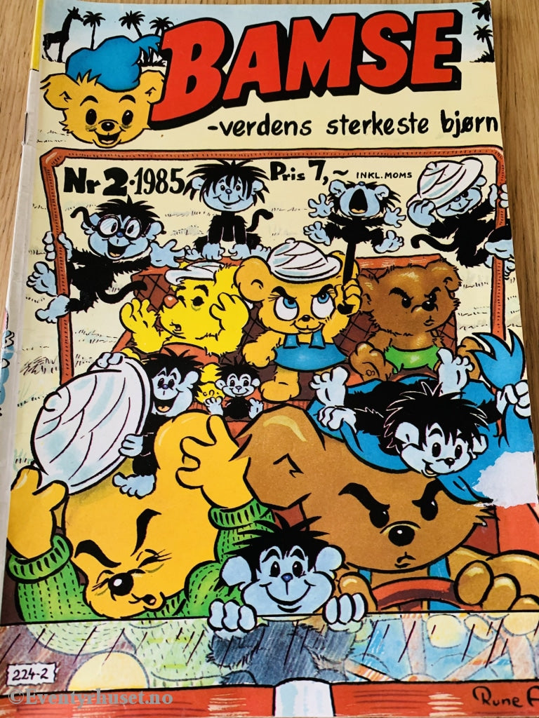 Bamse. 1985/02. Tegneserieblad