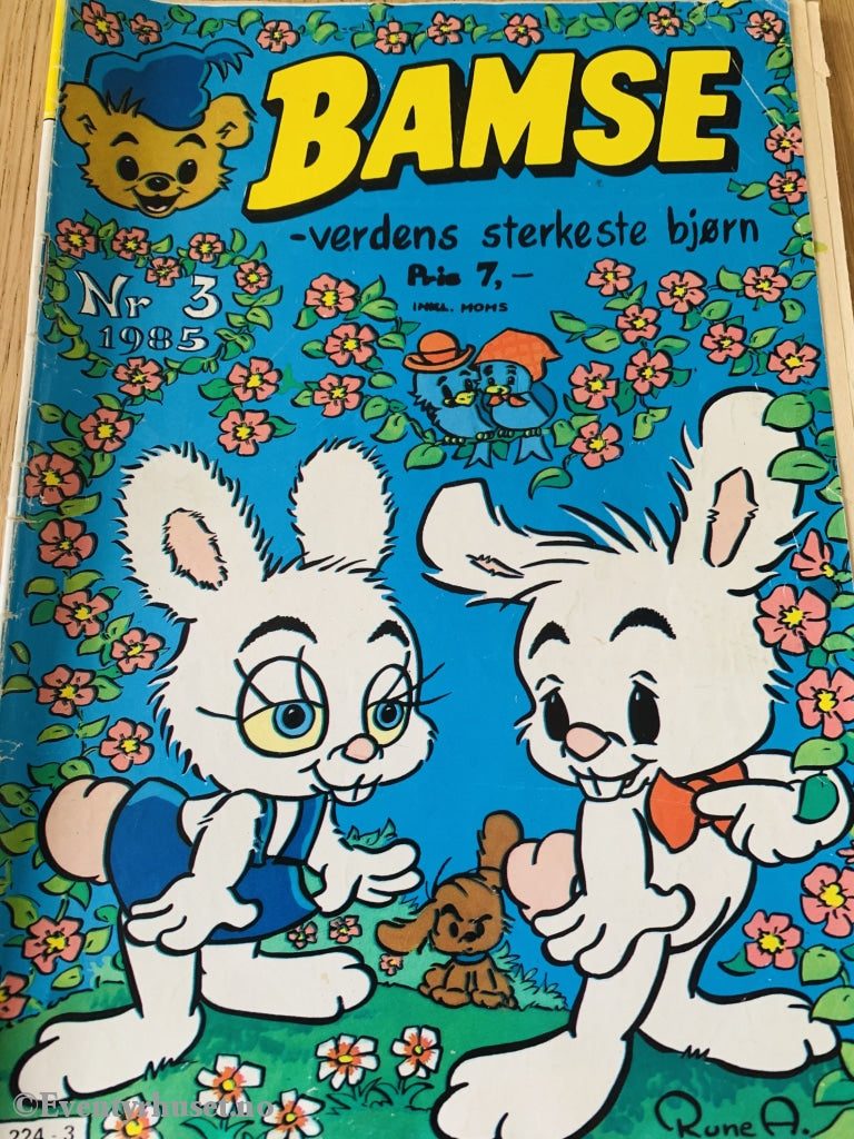 Bamse. 1985/03. Tegneserieblad