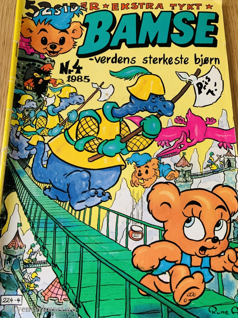 Bamse. 1985/04. Tegneserieblad