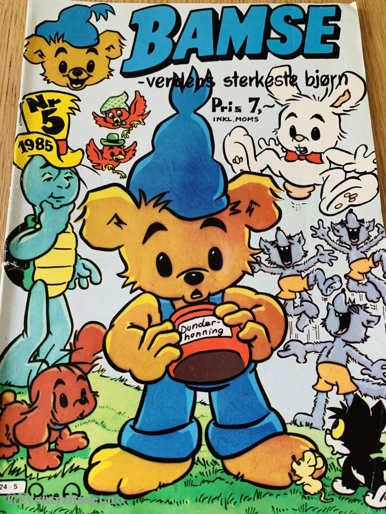 Bamse. 1985/05. Tegneserieblad