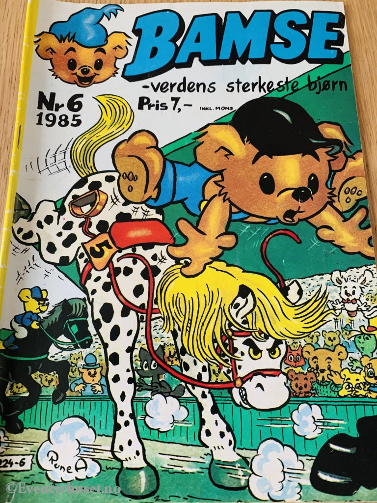 Bamse. 1985/06. Tegneserieblad