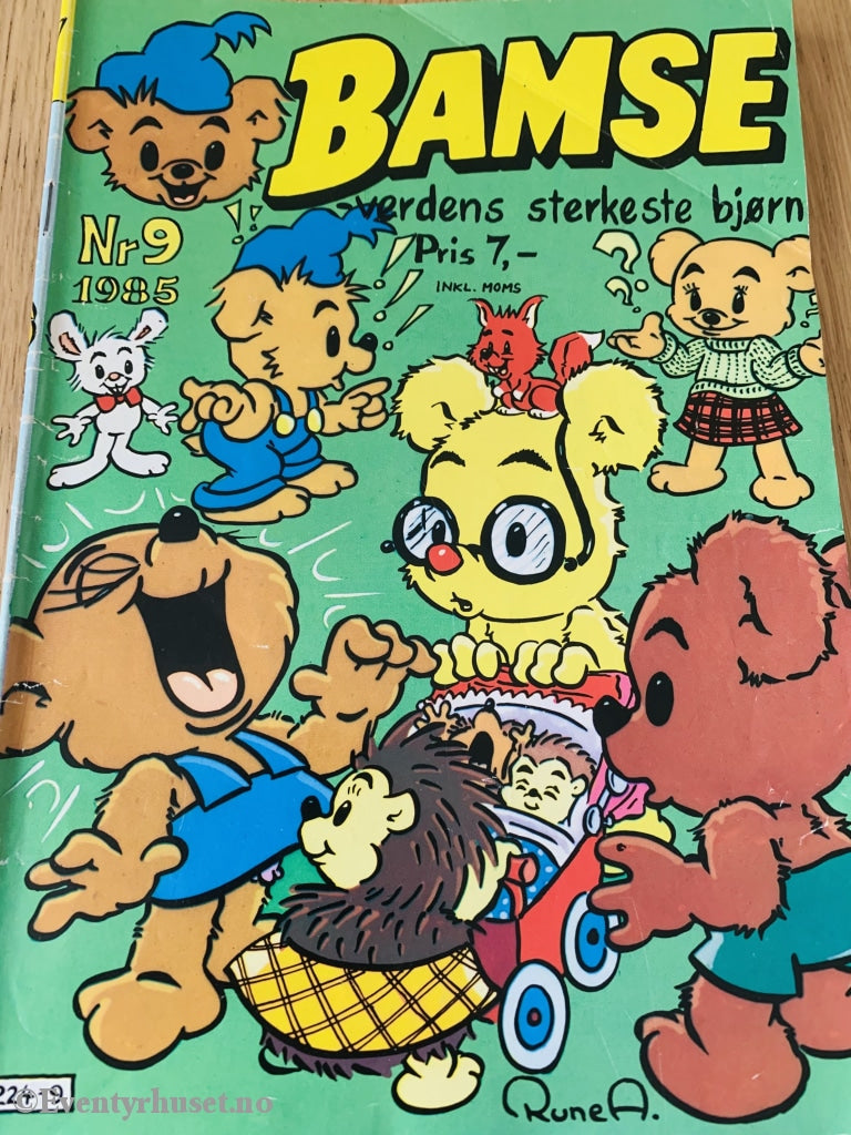 Bamse. 1985/09. Tegneserieblad