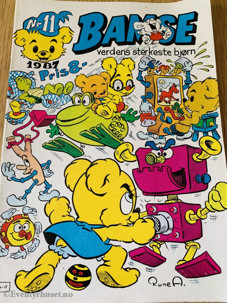 Bamse. 1987/11. Tegneserieblad